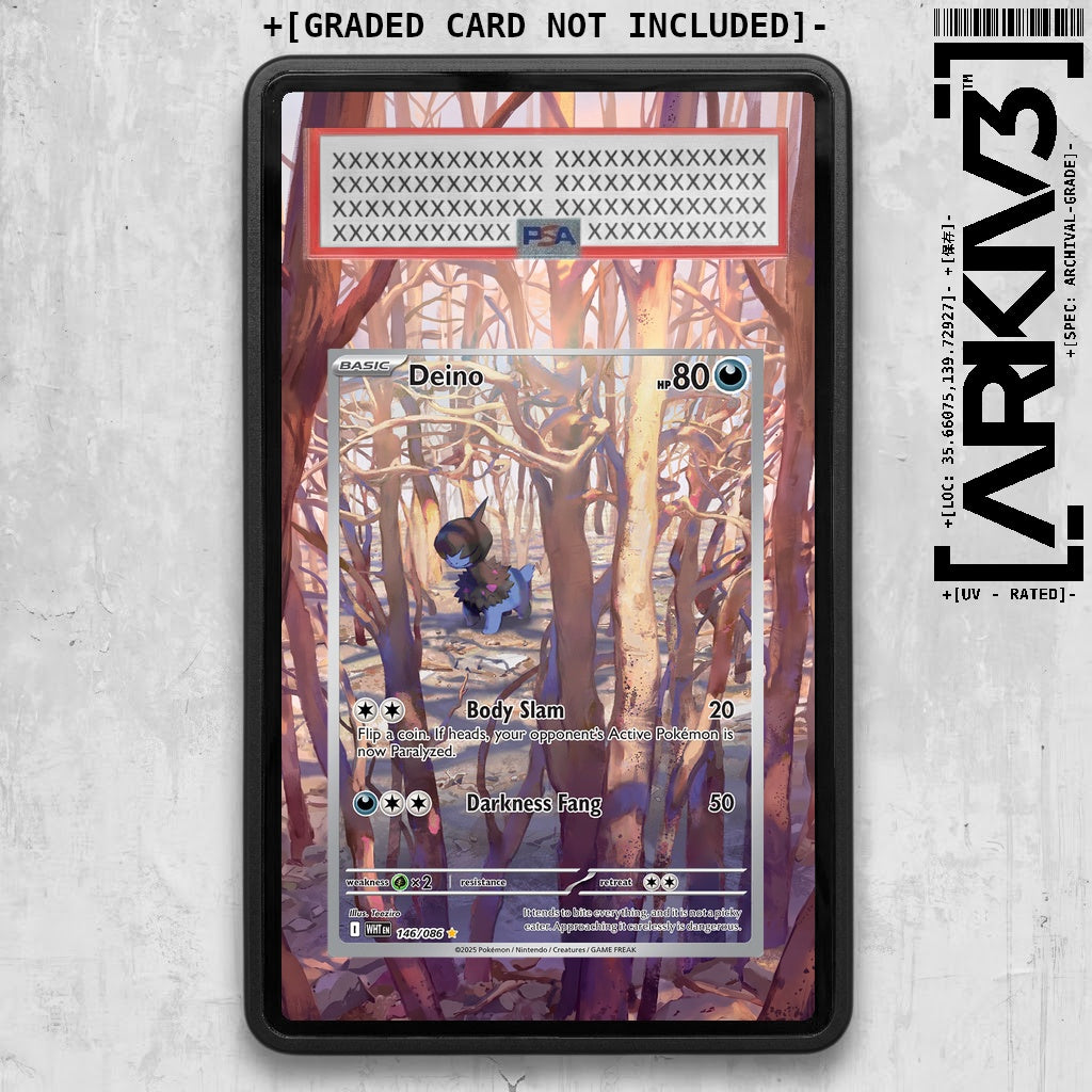 ARKIV3 PSA graded front - Black