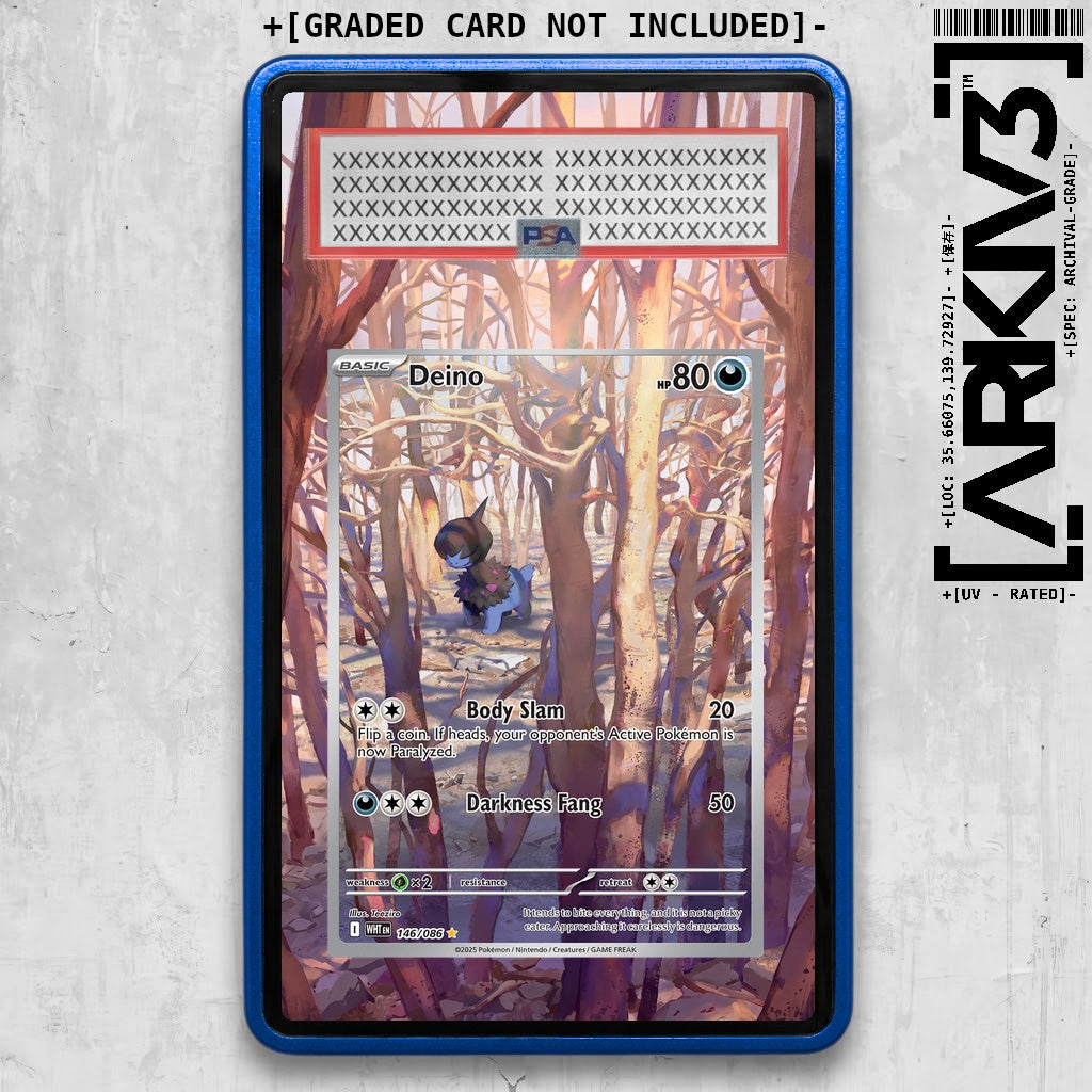 ARKIV3 PSA graded front - Blue
