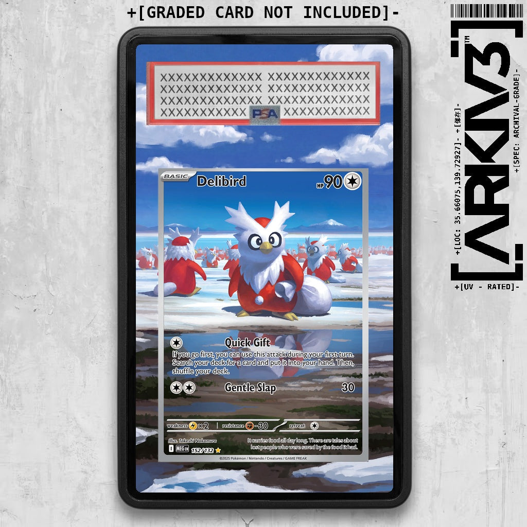 ARKIV3 PSA graded front - Black
