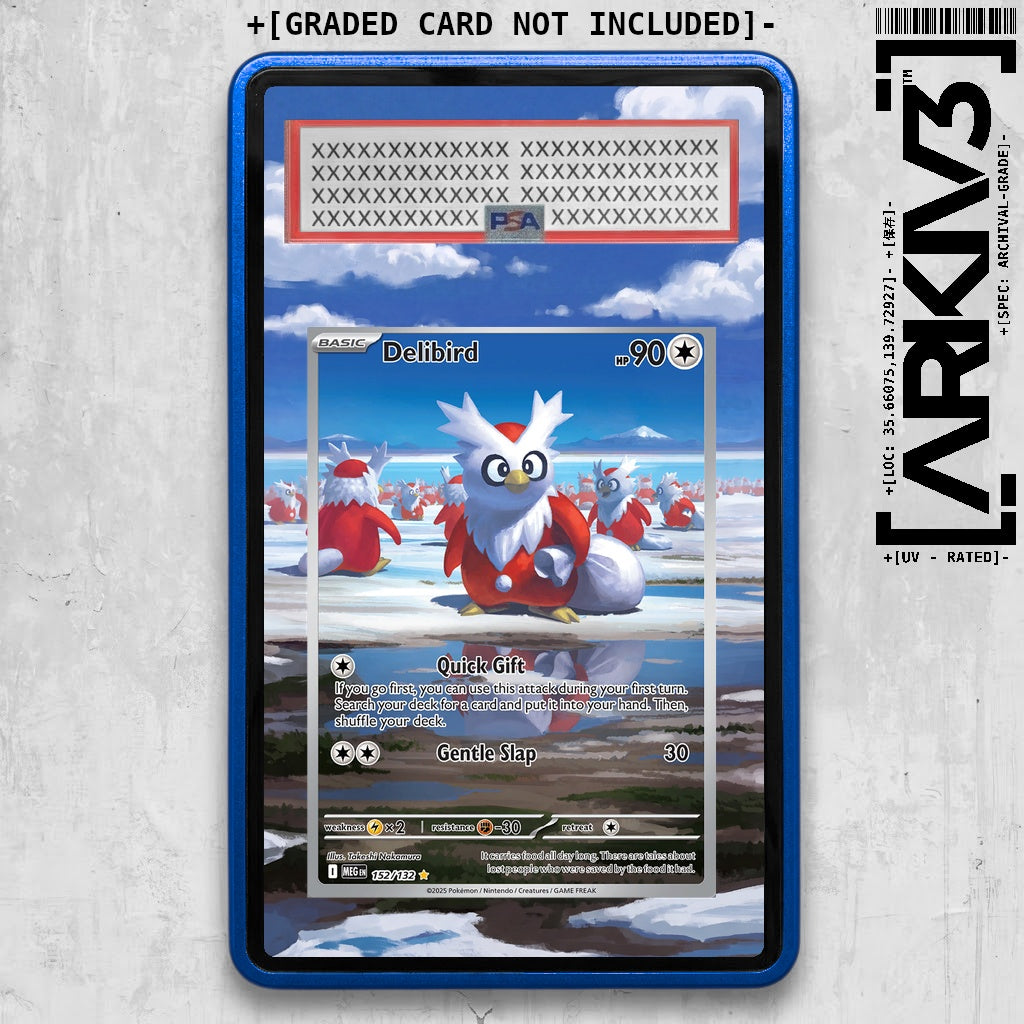 ARKIV3 PSA graded front - Blue