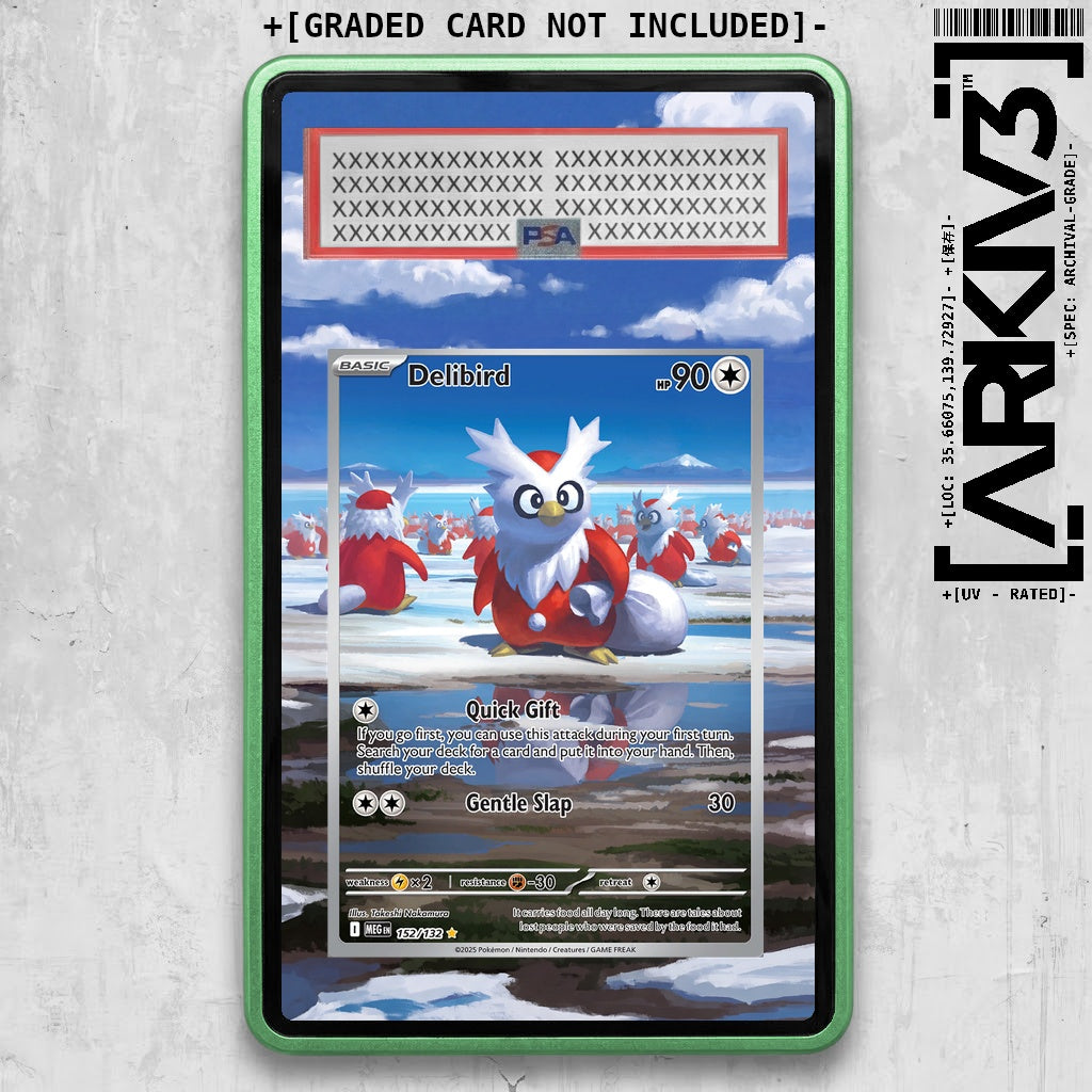 ARKIV3 PSA graded front - Green