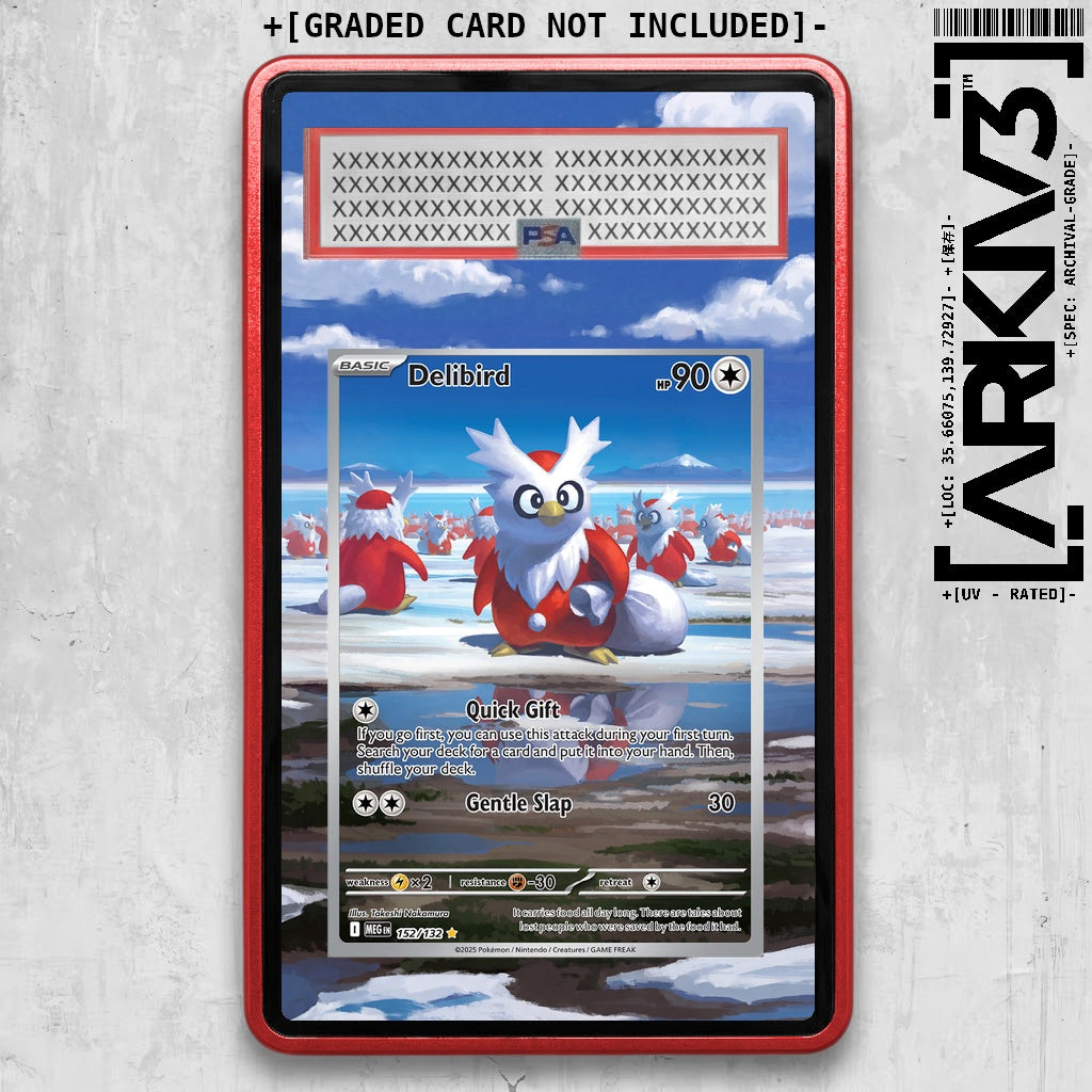 ARKIV3 PSA graded front - Red