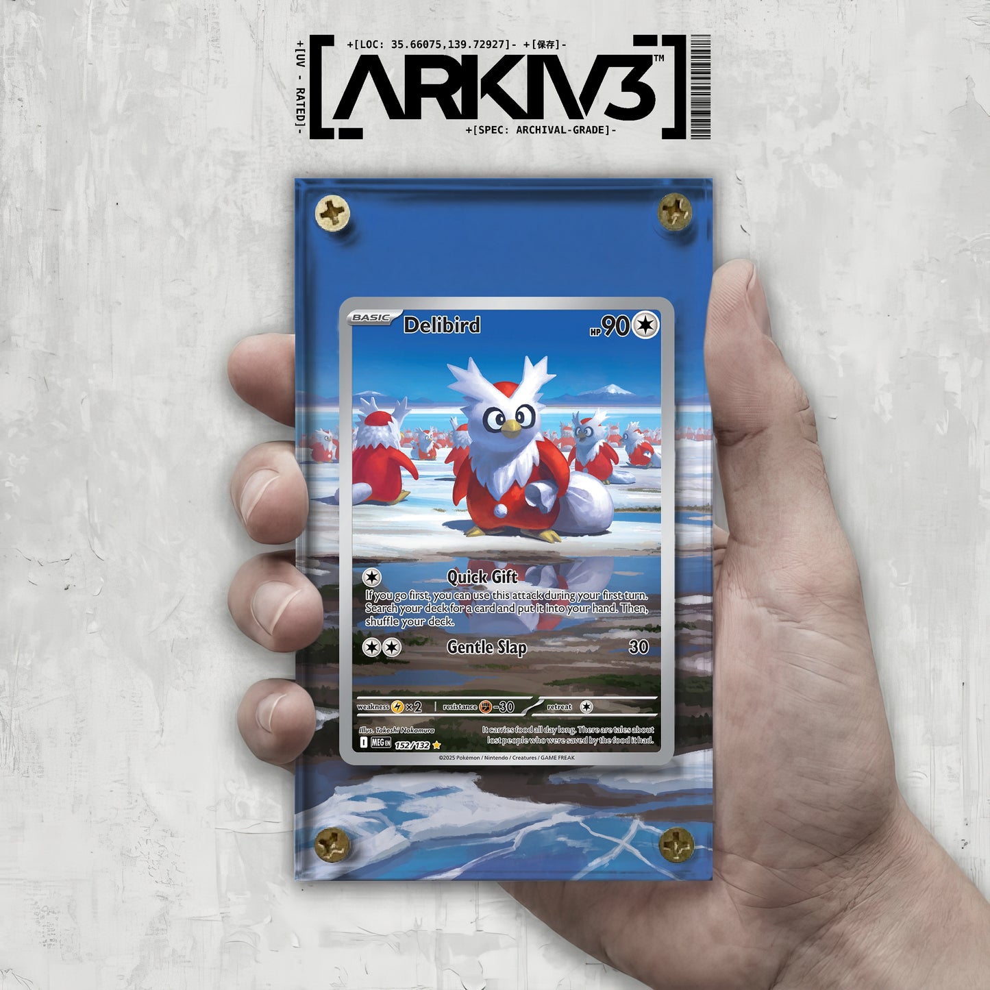 [UNIT: 152/132] // Delibird Extended Art Display Case - Raw