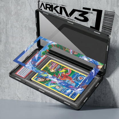 ARKIV3 PSA graded exploded mockup