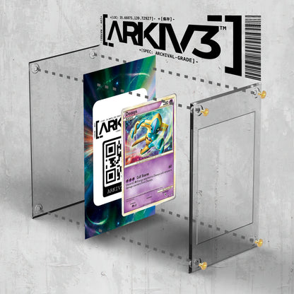 [UNIT: SL1] //Deoxys (Shiny) Extended Art Display Case - Raw