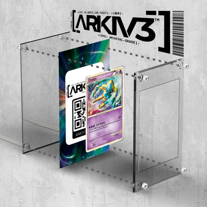 [UNIT: SL1] //Deoxys (Shiny) Extended Art Display Case - Raw