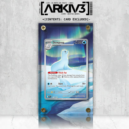 [UNIT: 97/94] // Dewgong Extended Art Display Case - Raw