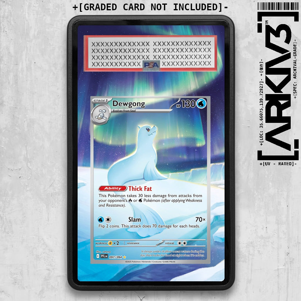 ARKIV3 PSA graded front - Black