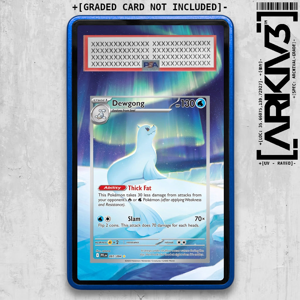 ARKIV3 PSA graded front - Blue