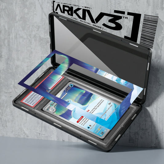 ARKIV3 PSA graded exploded mockup