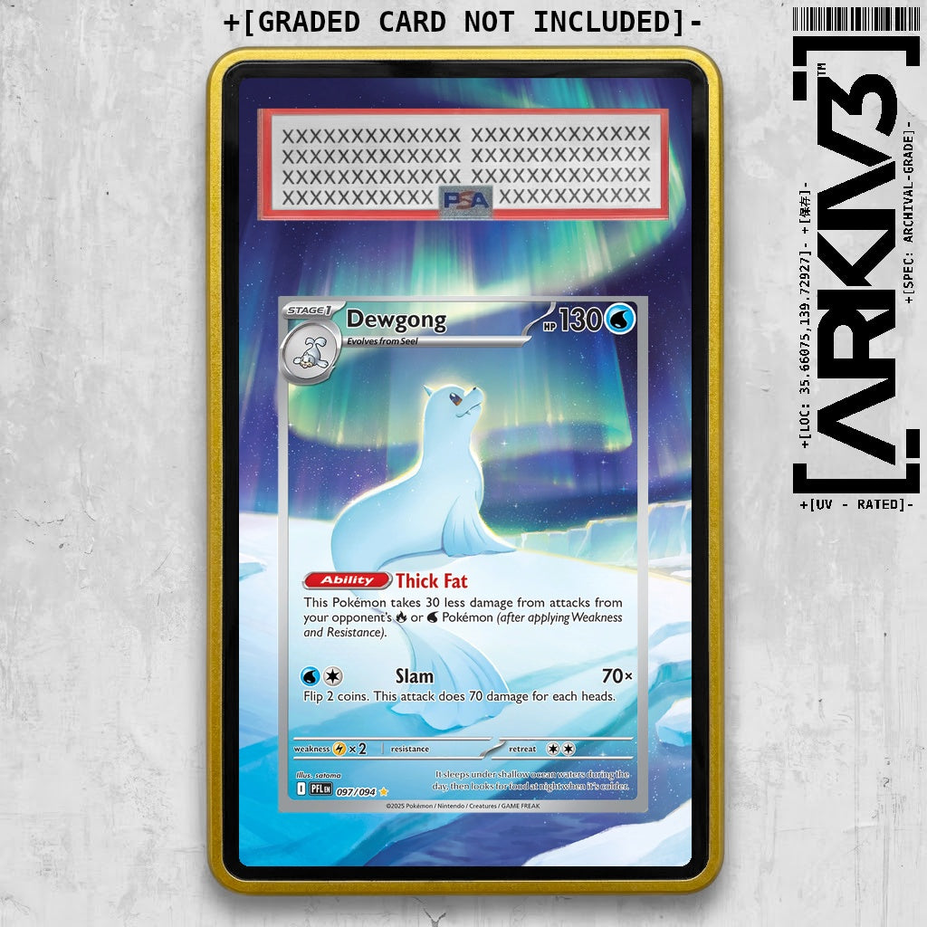 ARKIV3 PSA graded front - Yellow