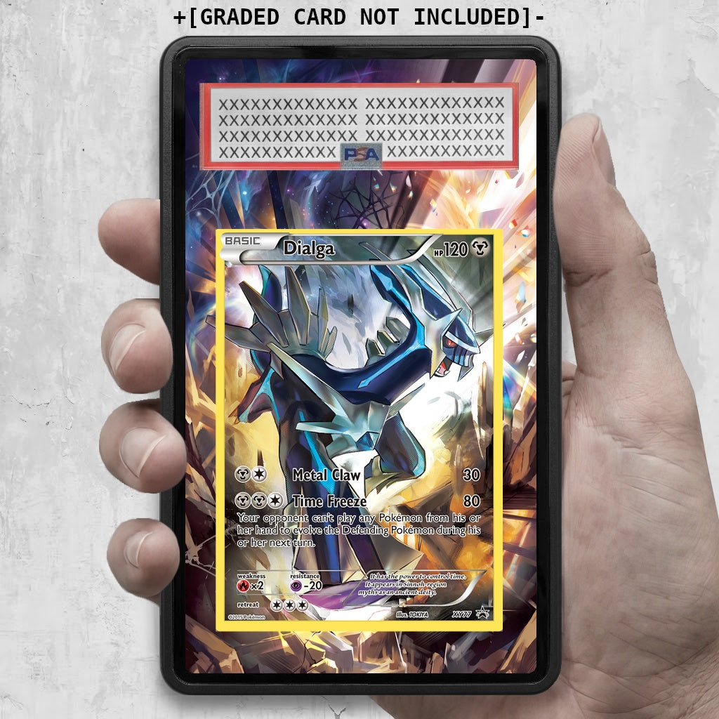 [UNIT: XY77/211] // Dialga Extended Art Display Case - Graded