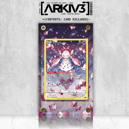 [UNIT: GG13/70] // Diancie Extended Art Display Case - Raw