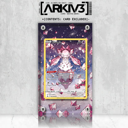 [UNIT: GG13/70] // Diancie Extended Art Display Case - Raw