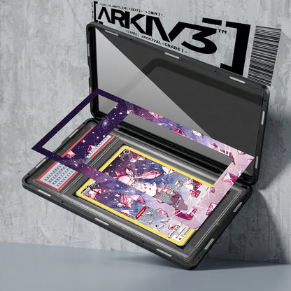 ARKIV3 PSA graded exploded mockup