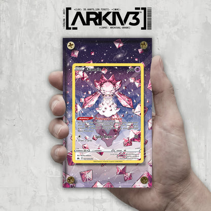 [UNIT: GG13/70] // Diancie Extended Art Display Case - Raw