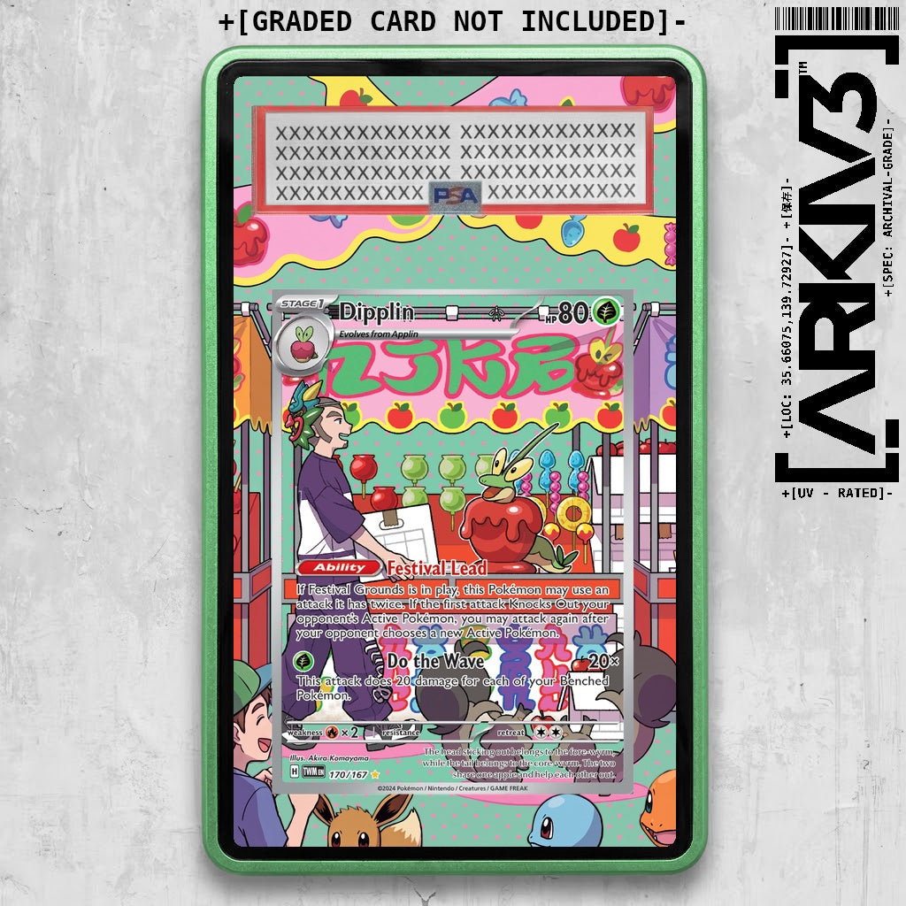 ARKIV3 PSA graded front - Green
