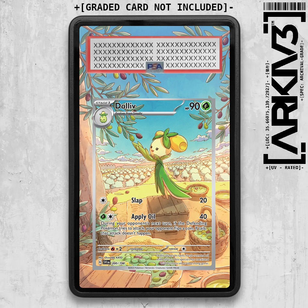 ARKIV3 PSA graded front - Black