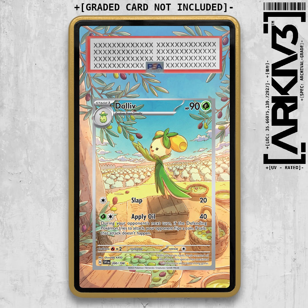 ARKIV3 PSA graded front - Gold