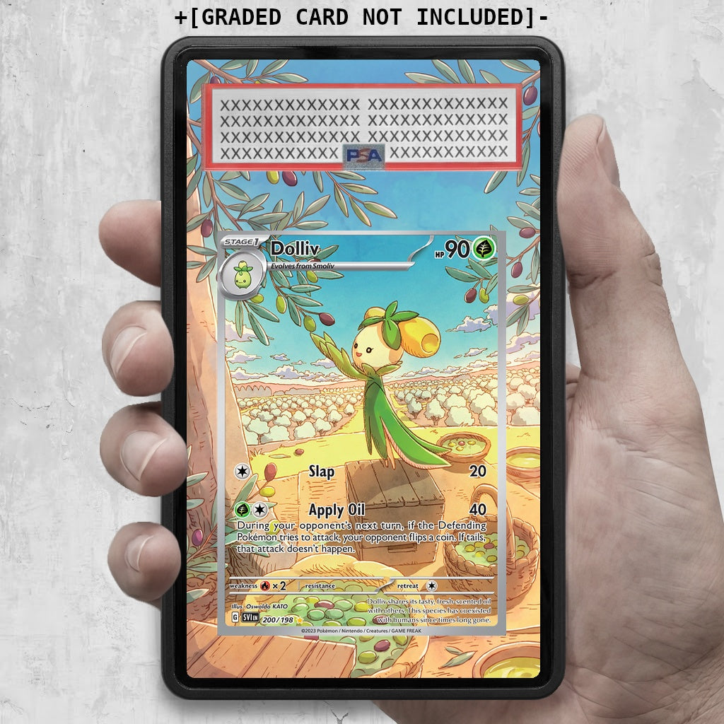 ARKIV3 PSA graded hand mockup