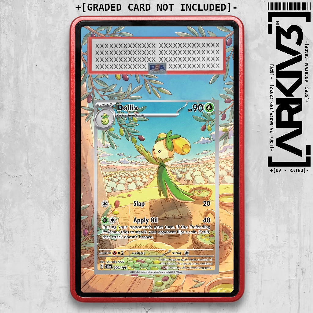 ARKIV3 PSA graded front - Red