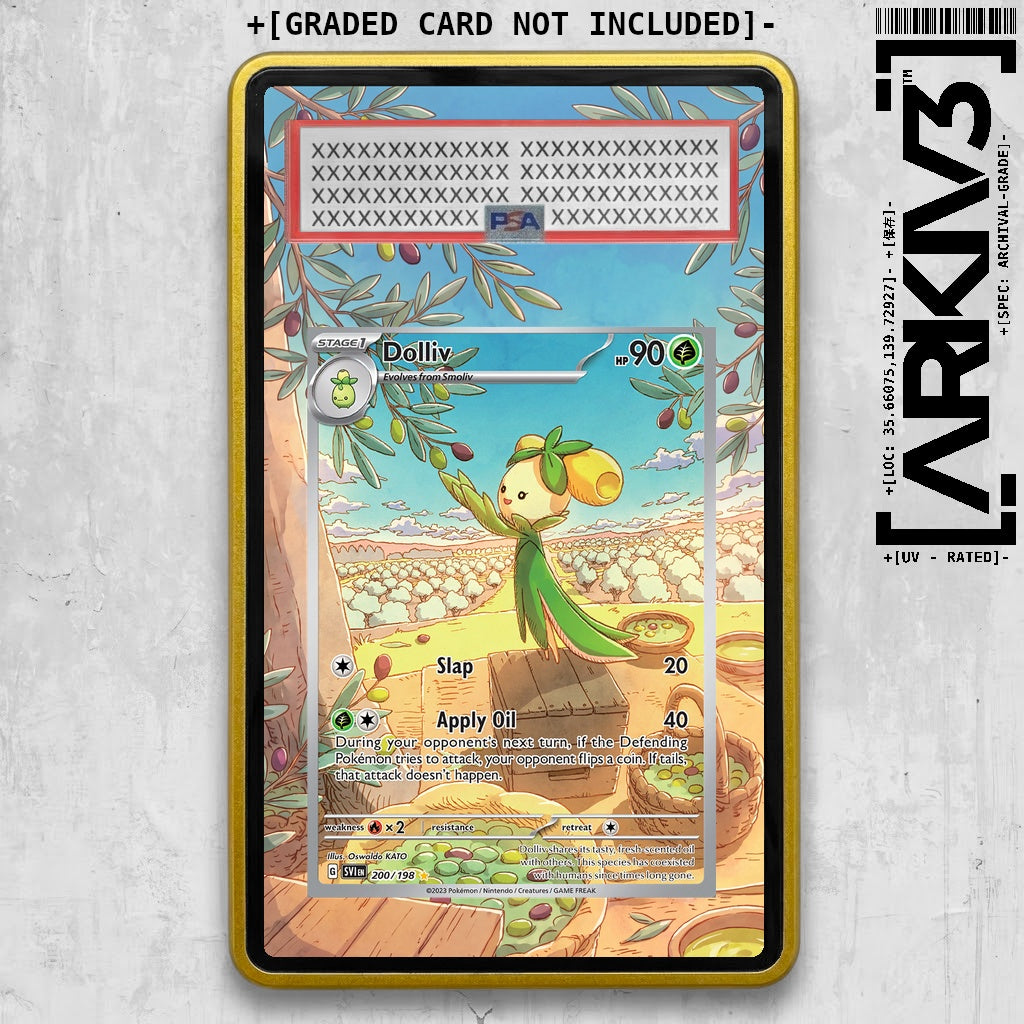 ARKIV3 PSA graded front - Yellow