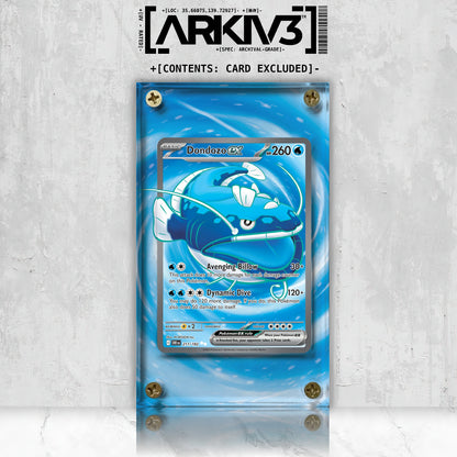 [UNIT: 211/182] // Dondozo Extended Art Display Case - Raw