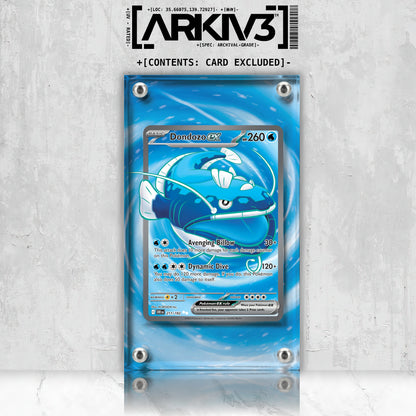 [UNIT: 211/182] // Dondozo Extended Art Display Case - Raw