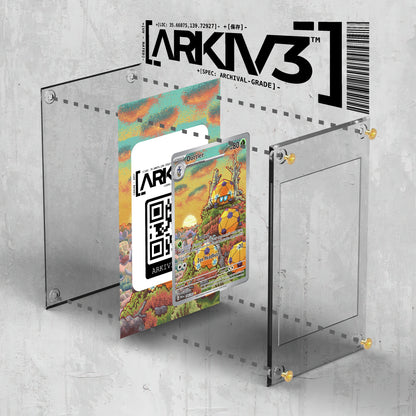 [UNIT: 184/182] // Dottler Extended Art Display Case - Raw