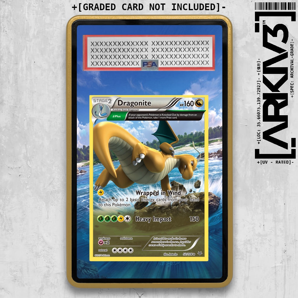 ARKIV3 PSA graded front - Gold