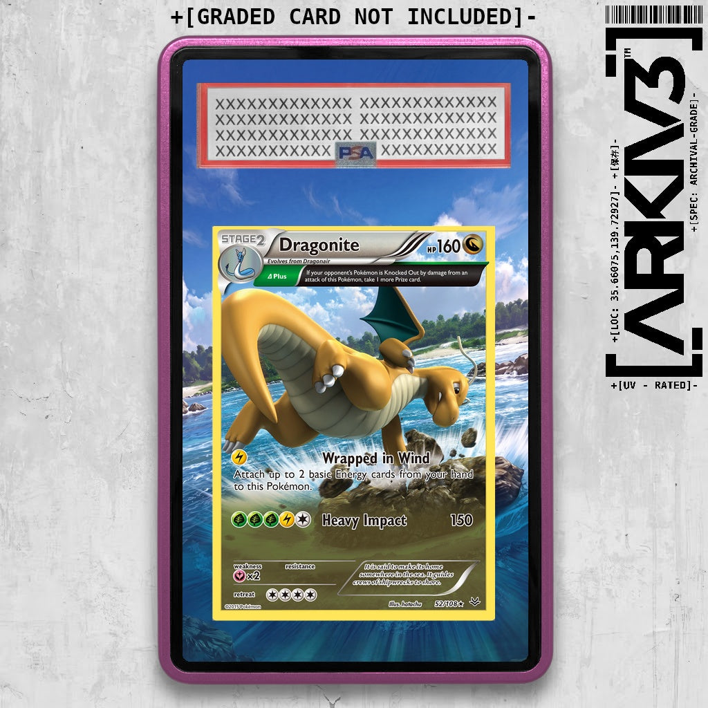 ARKIV3 PSA graded front - Purple