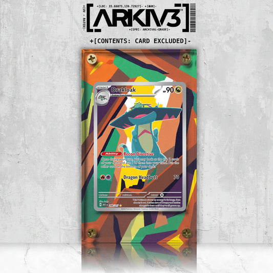 [UNIT: 248/217] // Drakloak Extended Art Display Case - Raw