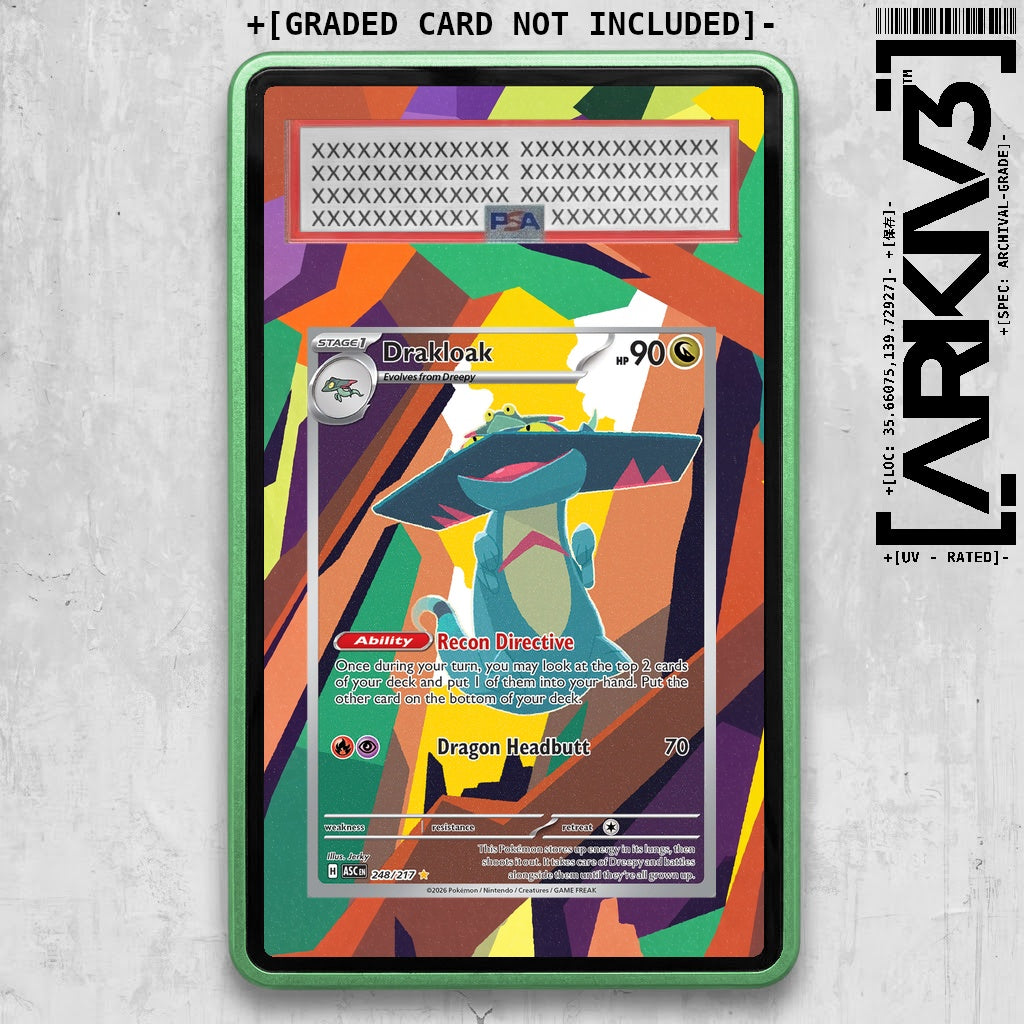 ARKIV3 PSA graded front - Green