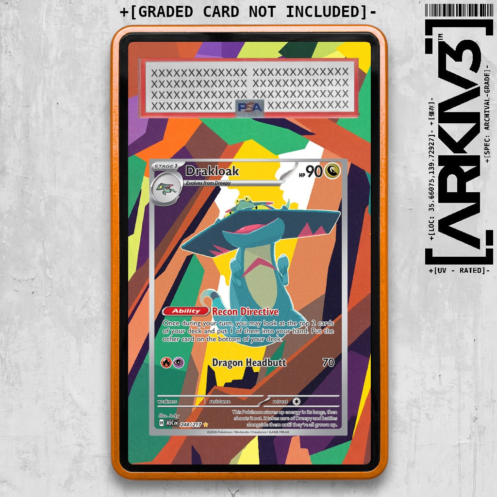 ARKIV3 PSA graded front - Orange