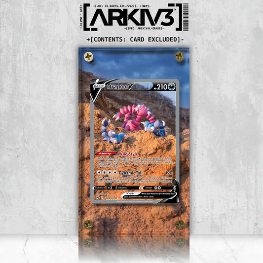 [UNIT: GG49/70] // Drapion V Extended Art Display Case - Raw