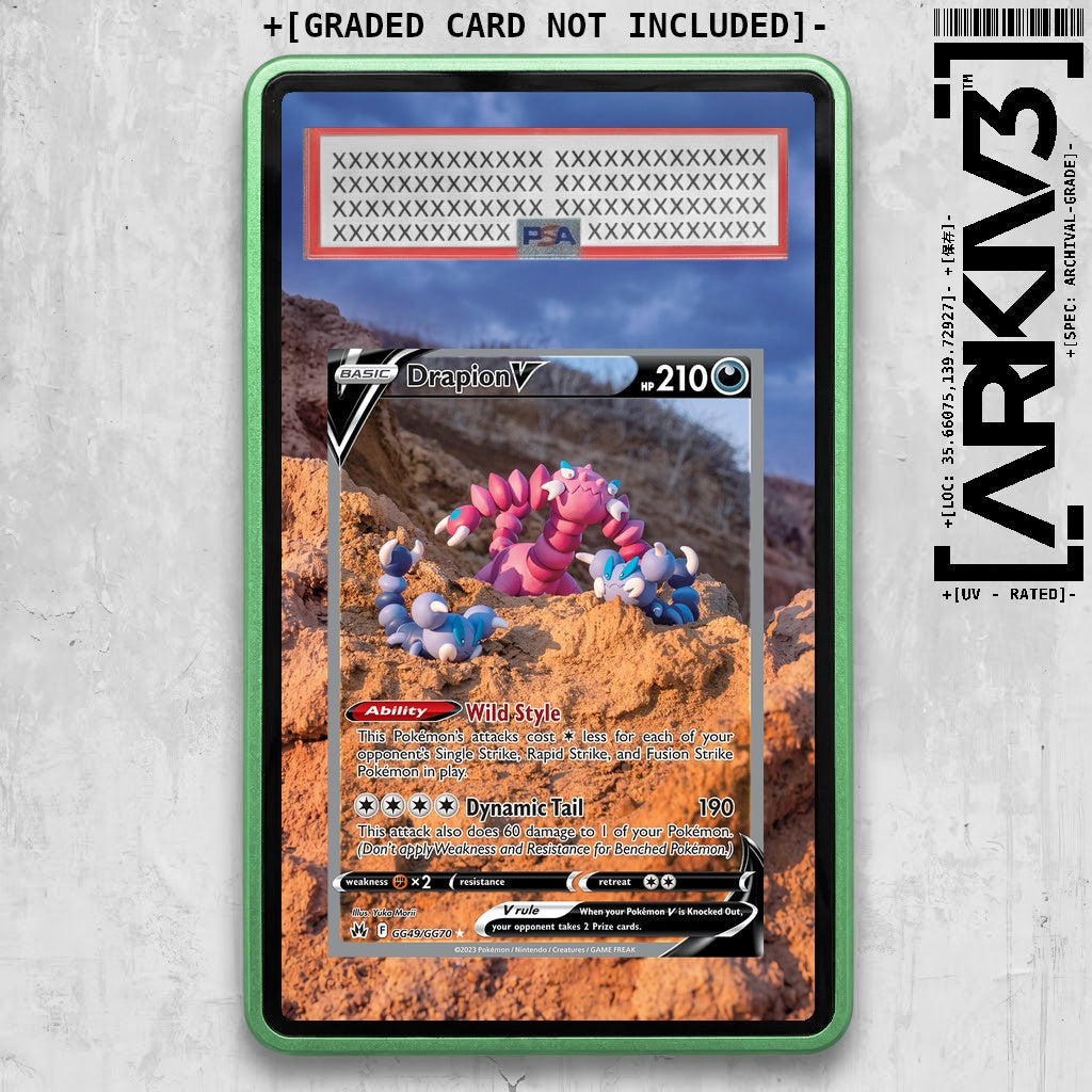 ARKIV3 PSA graded front - Green