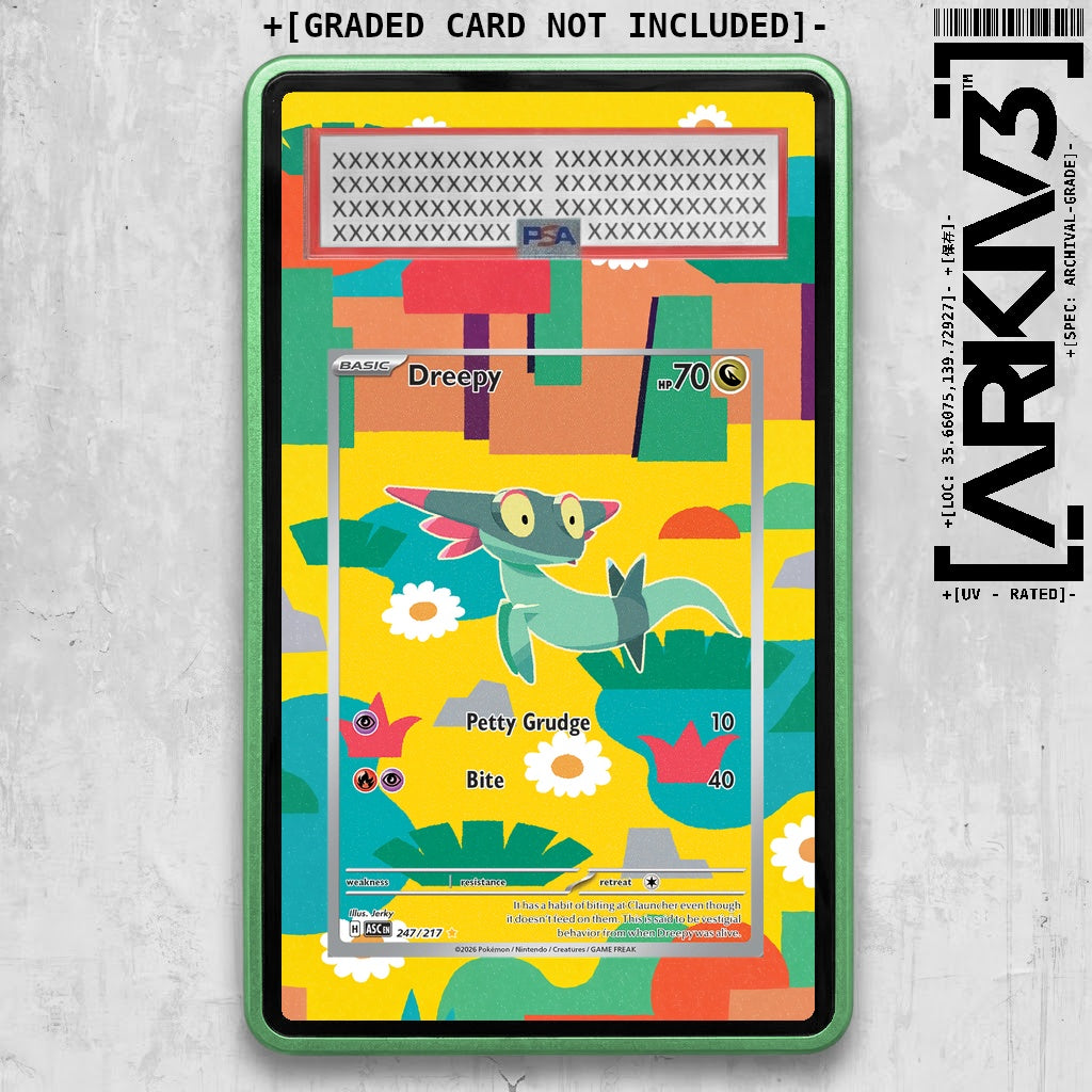 ARKIV3 PSA graded front - Green