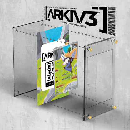 [UNIT: 124/86] // Drilbur Extended Art Display Case - Raw