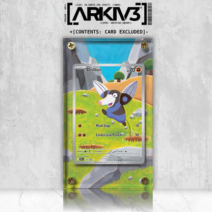 [UNIT: 124/86] // Drilbur Extended Art Display Case - Raw