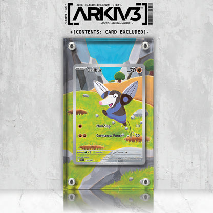 [UNIT: 124/86] // Drilbur Extended Art Display Case - Raw