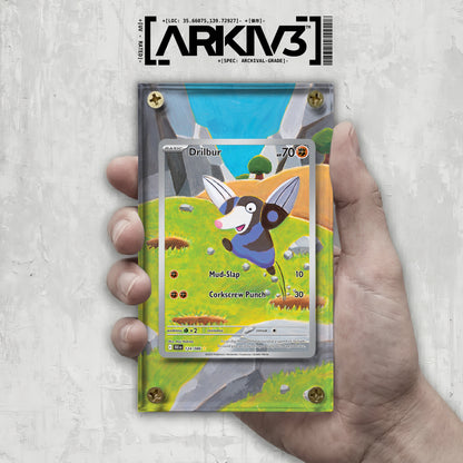 [UNIT: 124/86] // Drilbur Extended Art Display Case - Raw