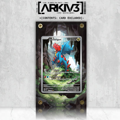 [UNIT: 151/86] // Druddigon Extended Art Display Case - Raw