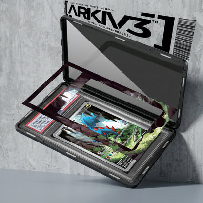 ARKIV3 PSA graded exploded mockup