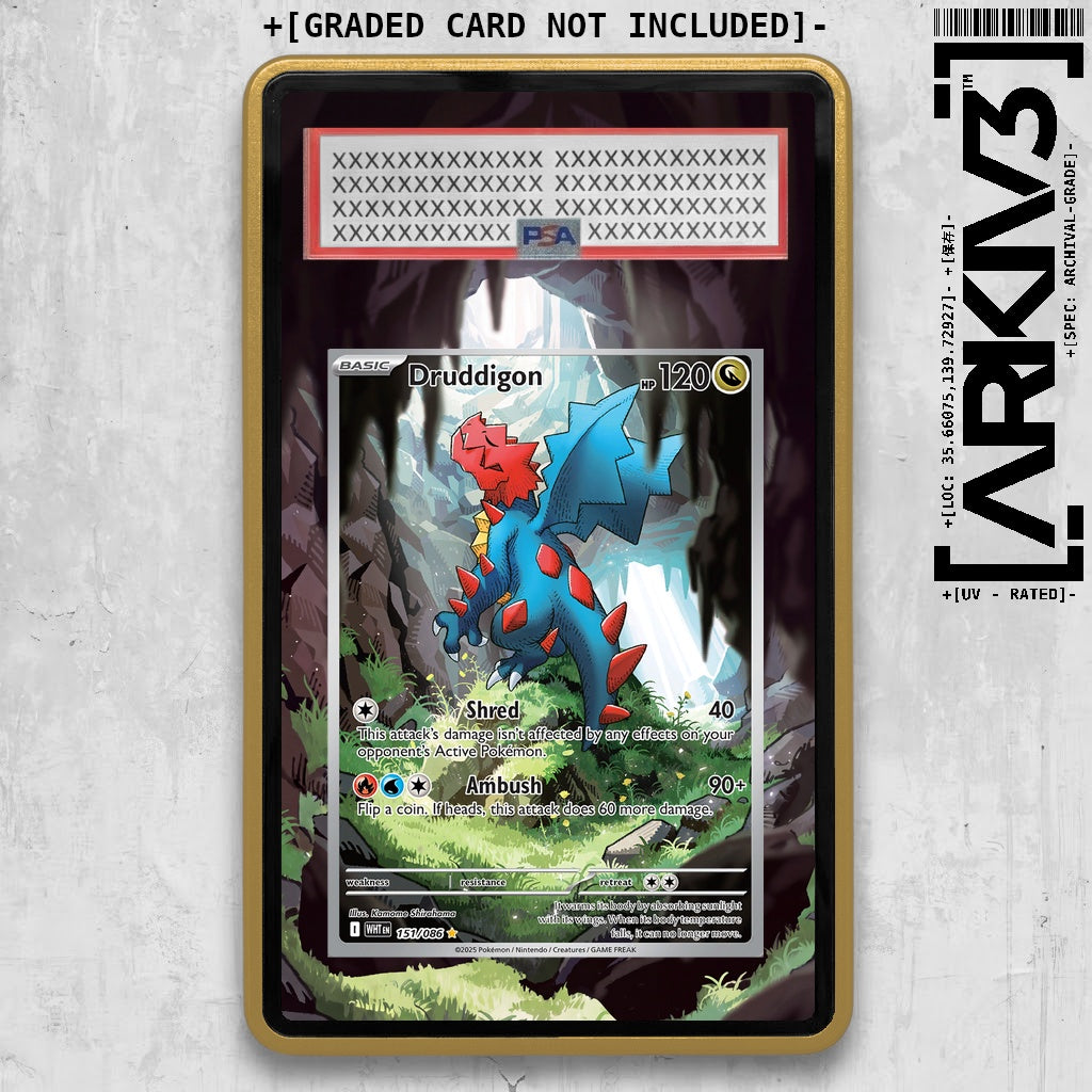 ARKIV3 PSA graded front - Gold
