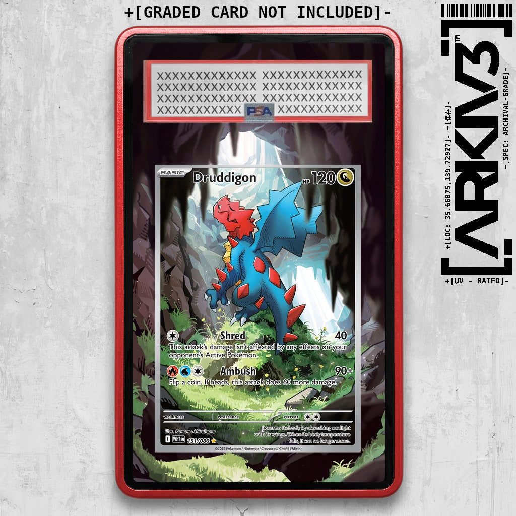 ARKIV3 PSA graded front - Red
