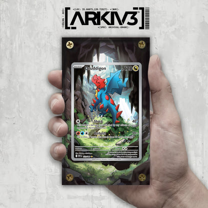 [UNIT: 151/86] // Druddigon Extended Art Display Case - Raw