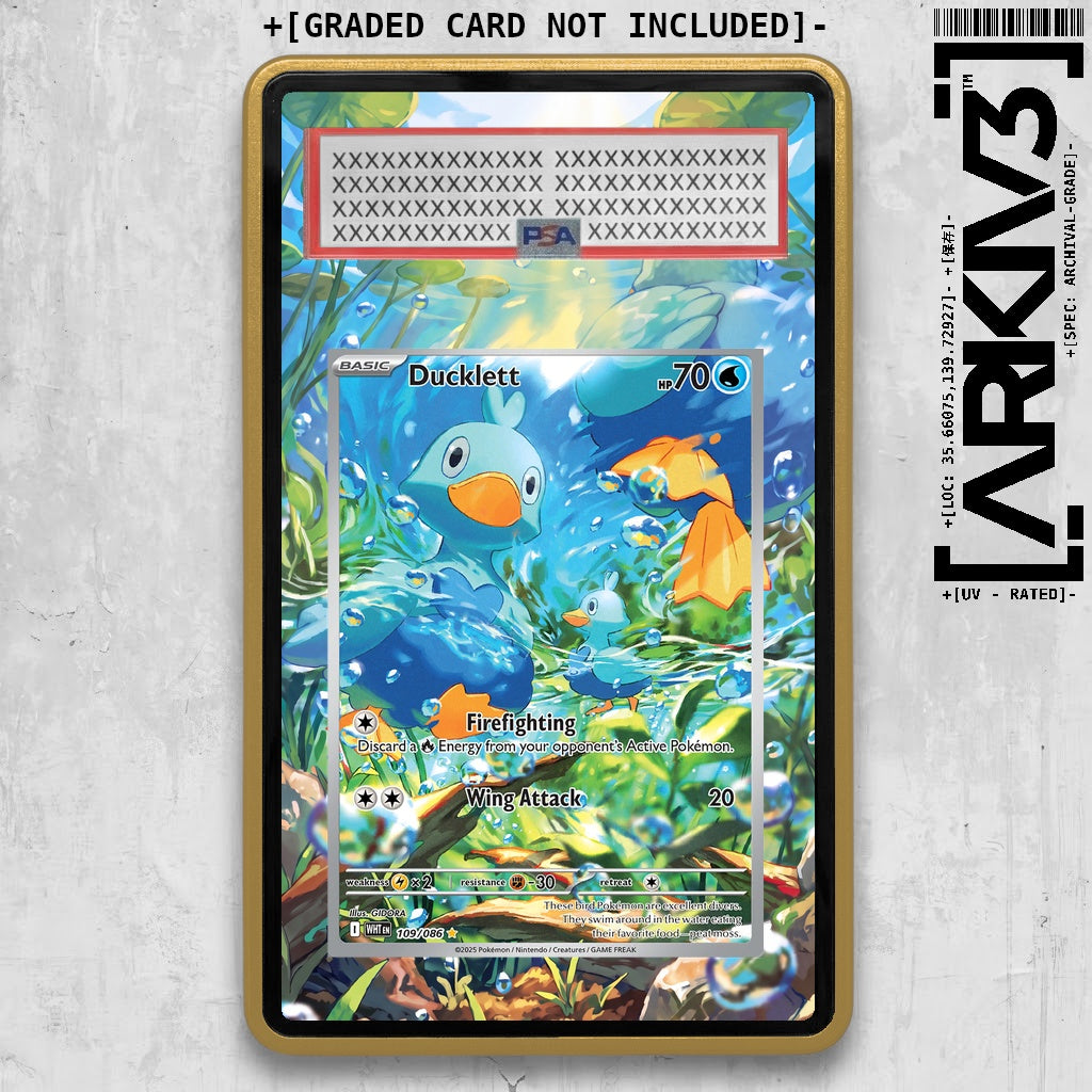 ARKIV3 PSA graded front - Gold