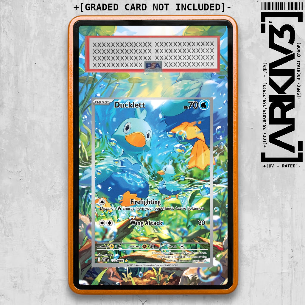 ARKIV3 PSA graded front - Orange