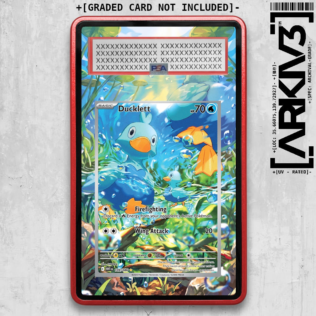 ARKIV3 PSA graded front - Red
