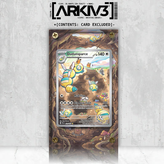 [UNIT: 229/193] // Dudunsparce Extended Art Display Case - Raw